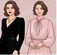 Face profile illustration showing how facial bone structure reflects your Kibbe body type
