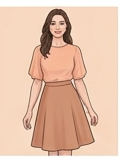 Silhouette comparison illustration for answering Kibbe body frame quiz questions